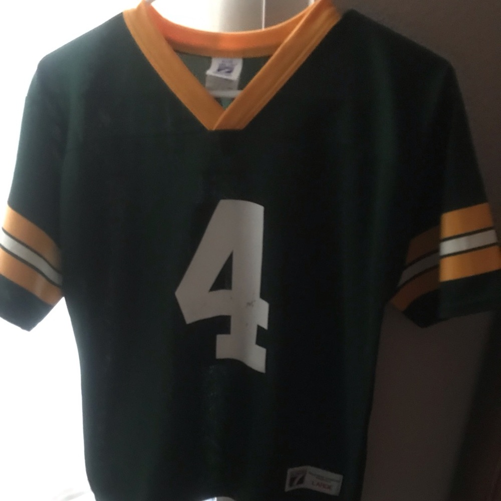 Brett Favre youth NFL football jersey